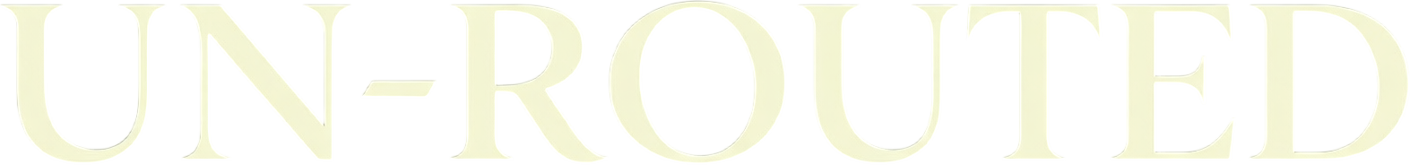UN-ROUTED